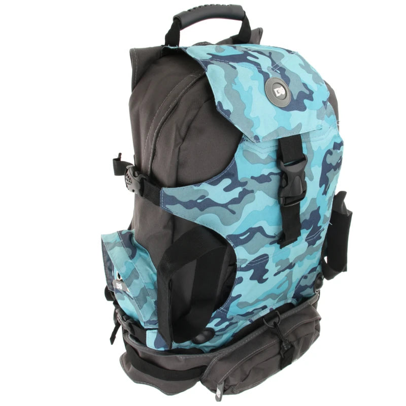 Roller Inline Skates Backpack Skateboard Skating Shoes Carrying Bag for Men Women Outdoor Skating Accessories