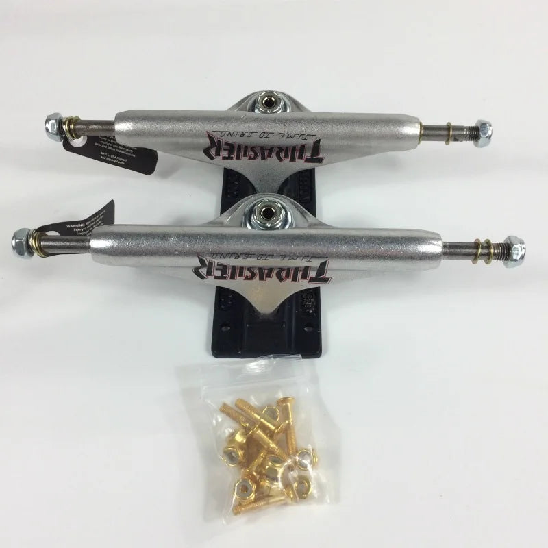 Skateboard Truck 149mm Size  Hollow One Pair  High-grade Metal Bearing  Screw Trucks 5.5 Inch