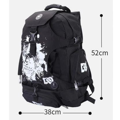 Roller Inline Skates Backpack Skateboard Skating Shoes Carrying Bag for Men Women Outdoor Skating Accessories