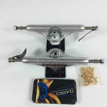 Skateboard Truck 149mm Size  Hollow One Pair  High-grade Metal Bearing  Screw Trucks 5.5 Inch