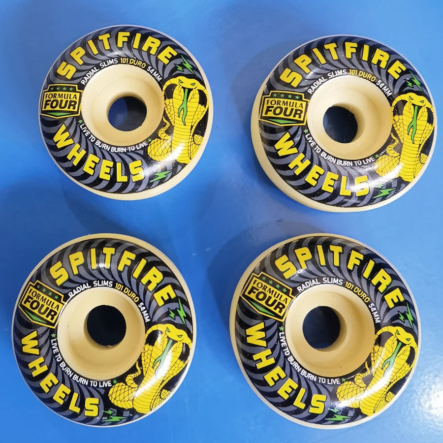 original Spitfire skateboard wheels 58mm 52mm 101duro 53mm 54mm 56mm 99duro 80HD skateboard wheel for skateboard